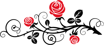 Animated roses