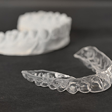 Invisalign in Billerica clear aligner and mold 