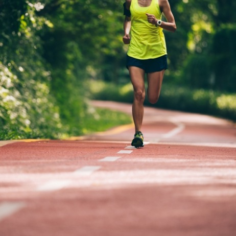 Person running