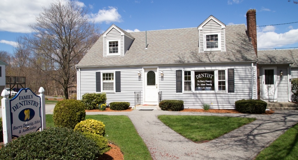 Outside view of Billerica dental office at 348 Boston Road